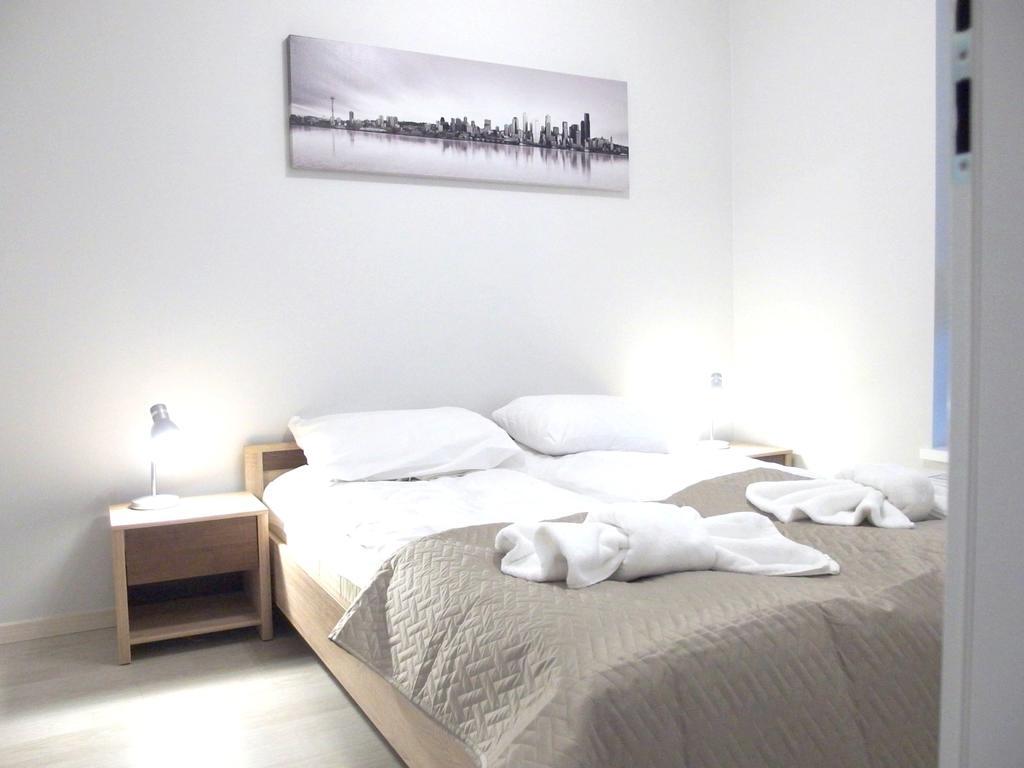 Bedroom Apartments Krzywoustego 14 Szczecin Oda fotoğraf
